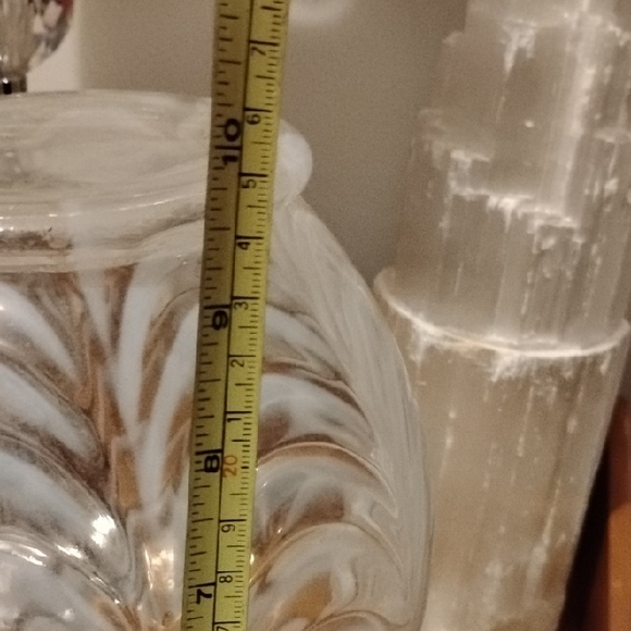 Elegant Swirled Glass Pitcher - Picture 13 of 14